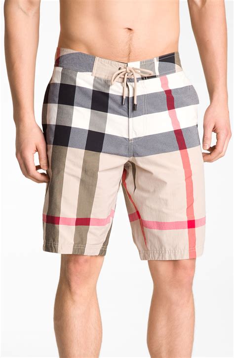 mens burberry short set|wearing Burberry shorts men.